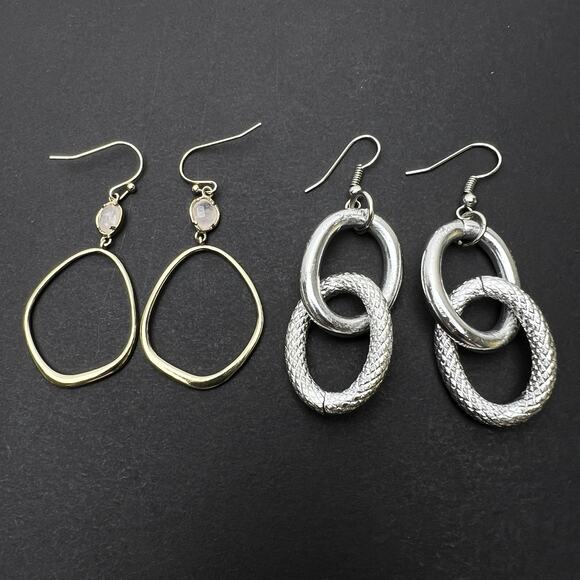 Dangle Fashion Earrings Lot 10 Pierced Drop Classic Stylish Wearable Variety - Picture 6 of 7